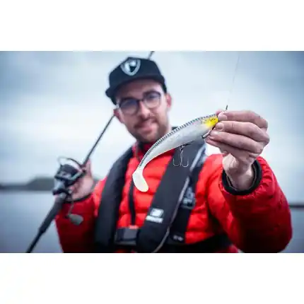 "Fox Rage Zander Pro Shad 16cm / 6.3"" Loaded UV Glitter Perch" - Ušetřete