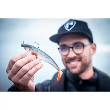 Outlet | "Fox Rage Zander Pro Shad 12cm / 4.75"" UV Golden Shiner x 35pcs"