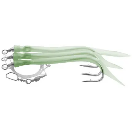 Aquantic Návazec 3er Gummi Makk System Zelená 130 cm 8/0 | Objednat online