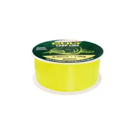 Špičková kvalita | Climax Vlasec Cult Carp Line 600m Fluo žlutá 0,30mm