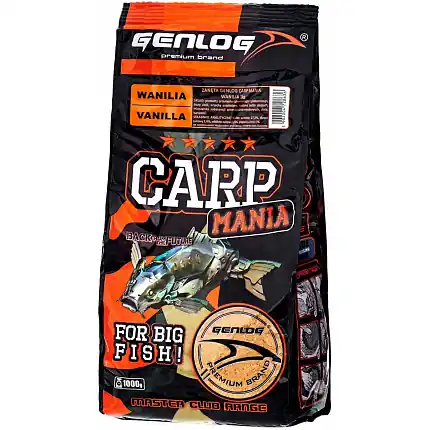 Nově k dispozici - Genlog Krmítková Směs CARP MANIA Vanilka 1kg
