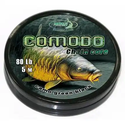 Katran Šňůra S Řetízkovým Jádrem COMODO 80 lb 5 m | Nově přidáno