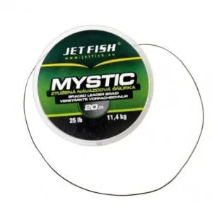 JET FISH Ztužená návazcová šnůrka Mystic 20m 25lb | Do vyprodání zásob