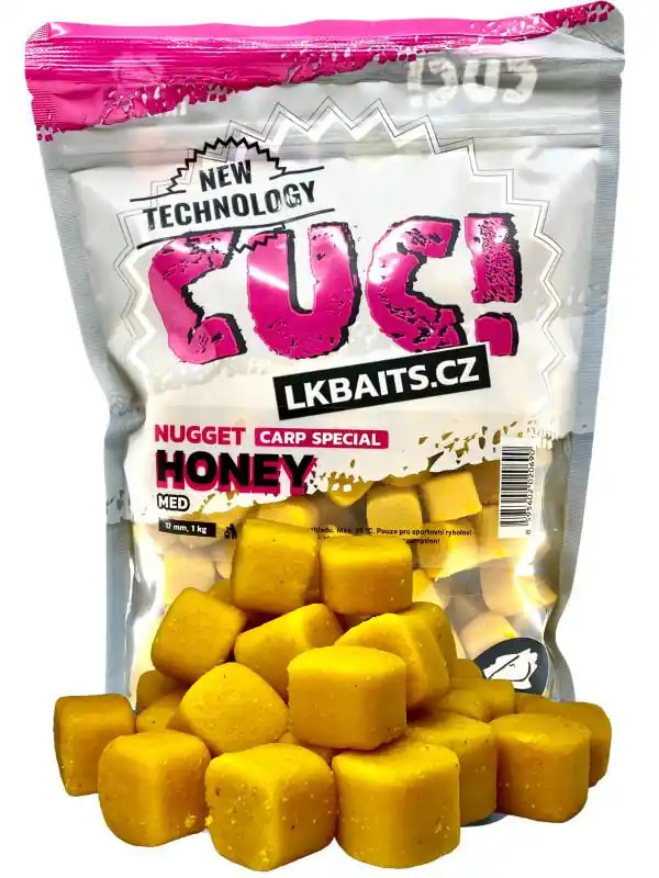 LK BAITS CUC! Nugget Carp Honey 1kg 17mm | Doporučujeme