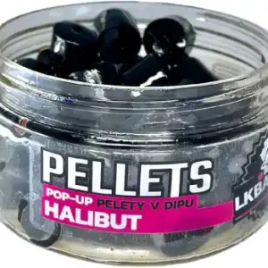 LK BAITS Pop-up pelety v dipu Halibut 40g 12mm | Nenechte si ujít nabídku