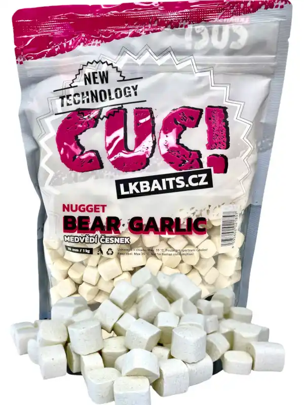 LK BAITS CUC! Nugget Honey 1kg 10mm - Velmi žádaný produkt