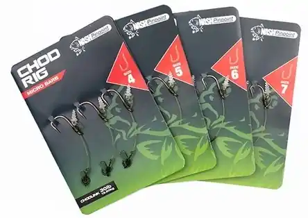 NASH Chod Rig Size 7 Micro Barbed 3pcs - Velmi oblíbený produkt
