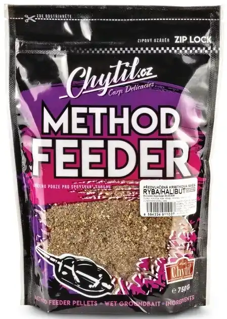 Slevy - CHYTIL Method předvlhčená krmítková směs Ryba Halibut 750g
