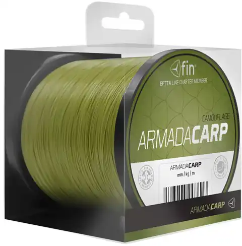 DELPHIN Vlasec Armada Carp Camo 300m 0,35mm - Pouze dnes