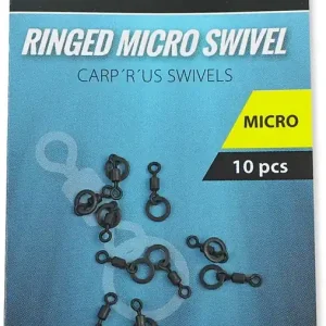 CARP´R´US Obratlík Ringed Micro Swivel 10ks - Snadný nákup