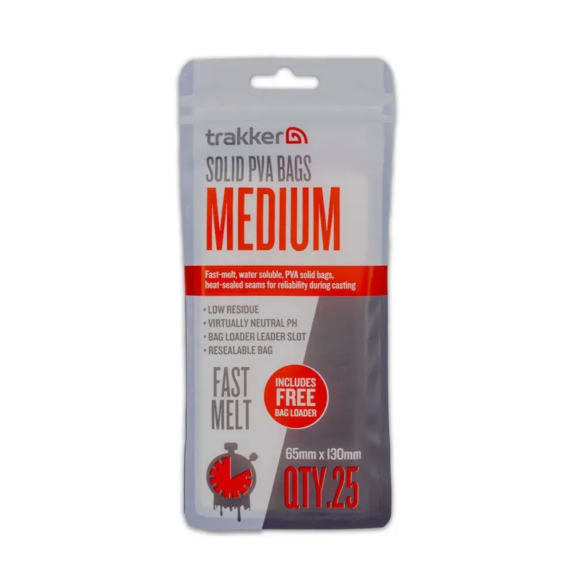 TRAKKER PVA sáček Solid PVA Bags Medium 25ks - Oblíbený produkt