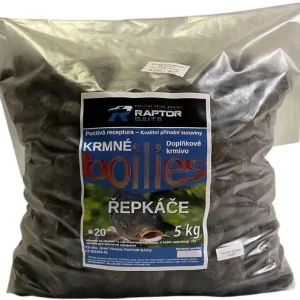 RAPTOR BAITS Krmné boilies Řepkáče 5kg 24mm | Ušetřete více