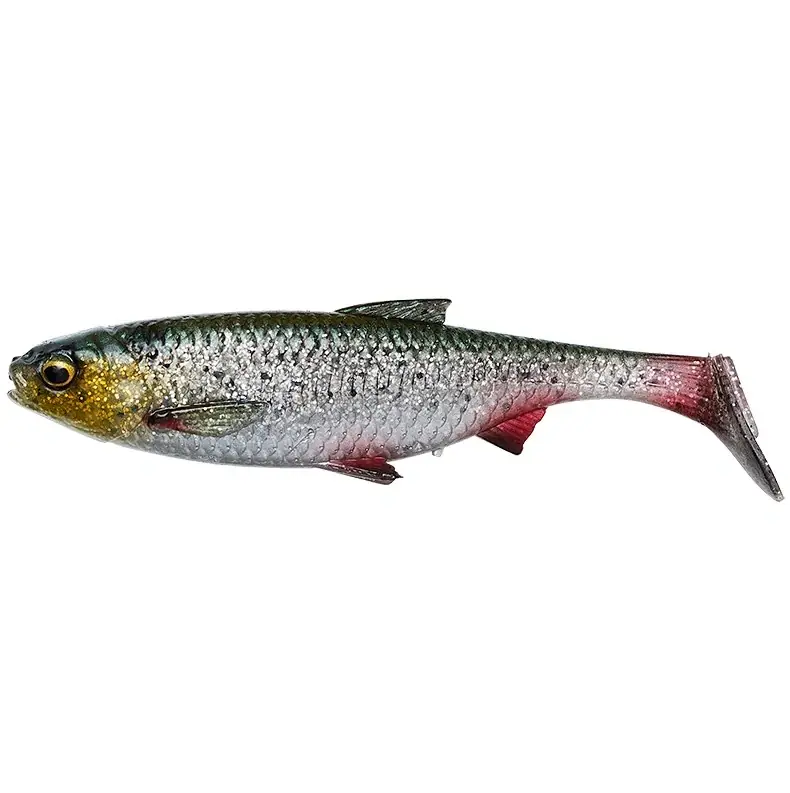 SAVAGE GEAR Gumová nástraha 3D River Roach Green Silver 14cm 28g | Výborné hodnocení