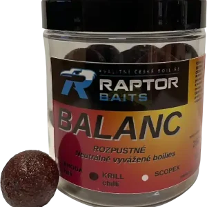 Snížená cena | RAPTOR BAITS Boilie Balanc Ďábelská švestka 250ml 20mm