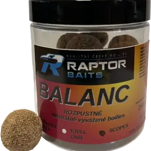 Časově omezená nabídka | RAPTOR BAITS Boilie Balanc Scopex 250ml 20mm