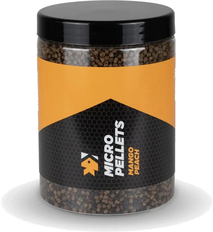 Zbývá jen pár kusů - FEEDER EXPERT Micro Method Pelety Mango Broskev 700g
