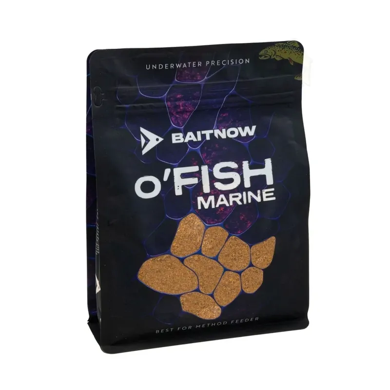 BAITNOW Krmítková směs Method Feeder O´Fish Marine 800g | Bestseller