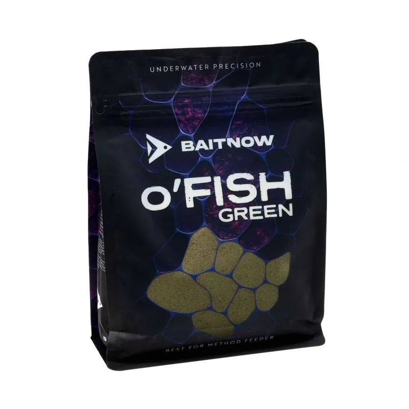 Slevy - BAITNOW Krmítková směs Method Feeder O´Fish Green 800g
