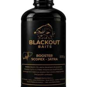 Oblíbený produkt - BLACKOUT BAITS Booster Scopex Játra 500ml