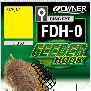 Akční nabídka - OWNER Háčky s očkem Feeder Hook FDH-0 08