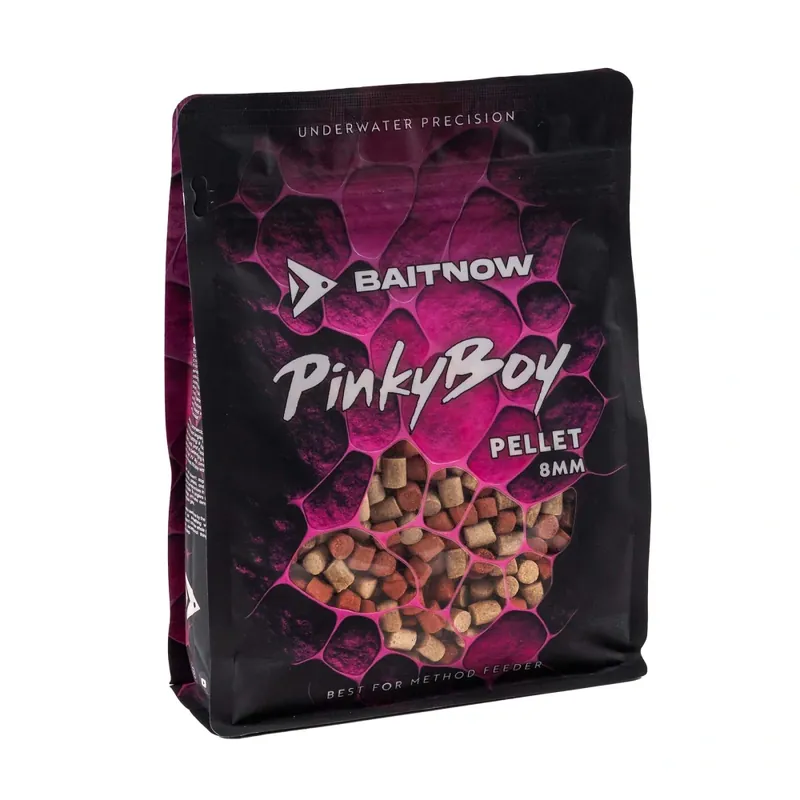 Omezené zásoby | BAITNOW Pelet Method Feeder Pinky Boy 8mm 800g