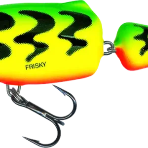 SALMO Wobler Frisky Shallow Runner Floating Green Tiger 7cm - Ihned k dispozici