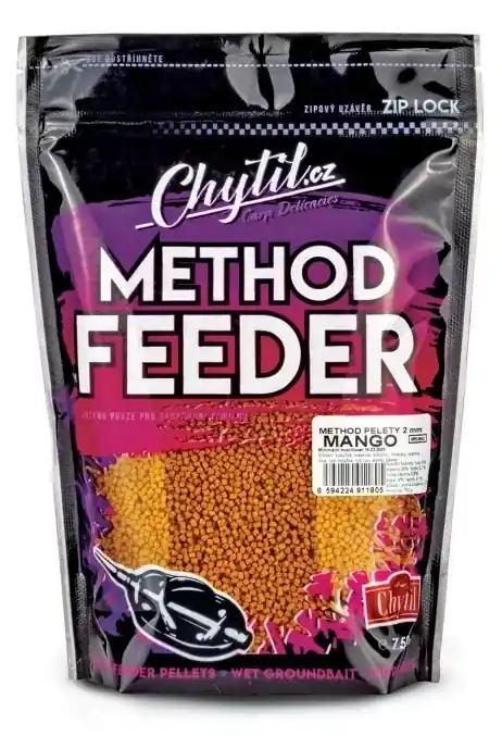 Rychle mizí | CHYTIL Method Feeder pelety Mango 2mm 750g