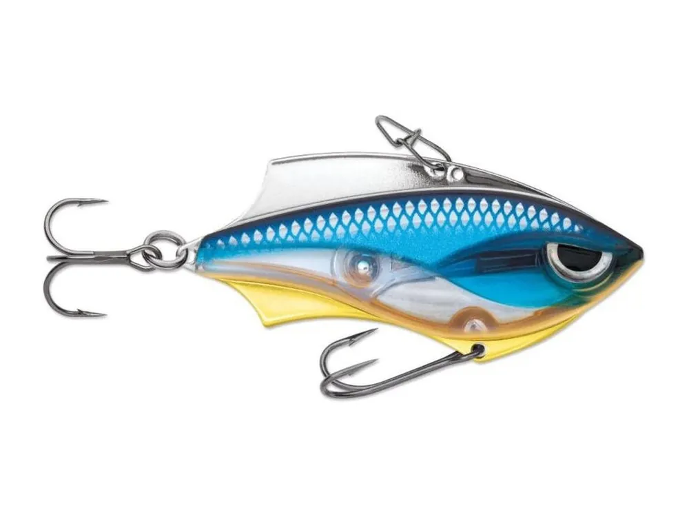 Velmi populární - RAPALA Wobler Rap-V Blade 06 Blue Ghost