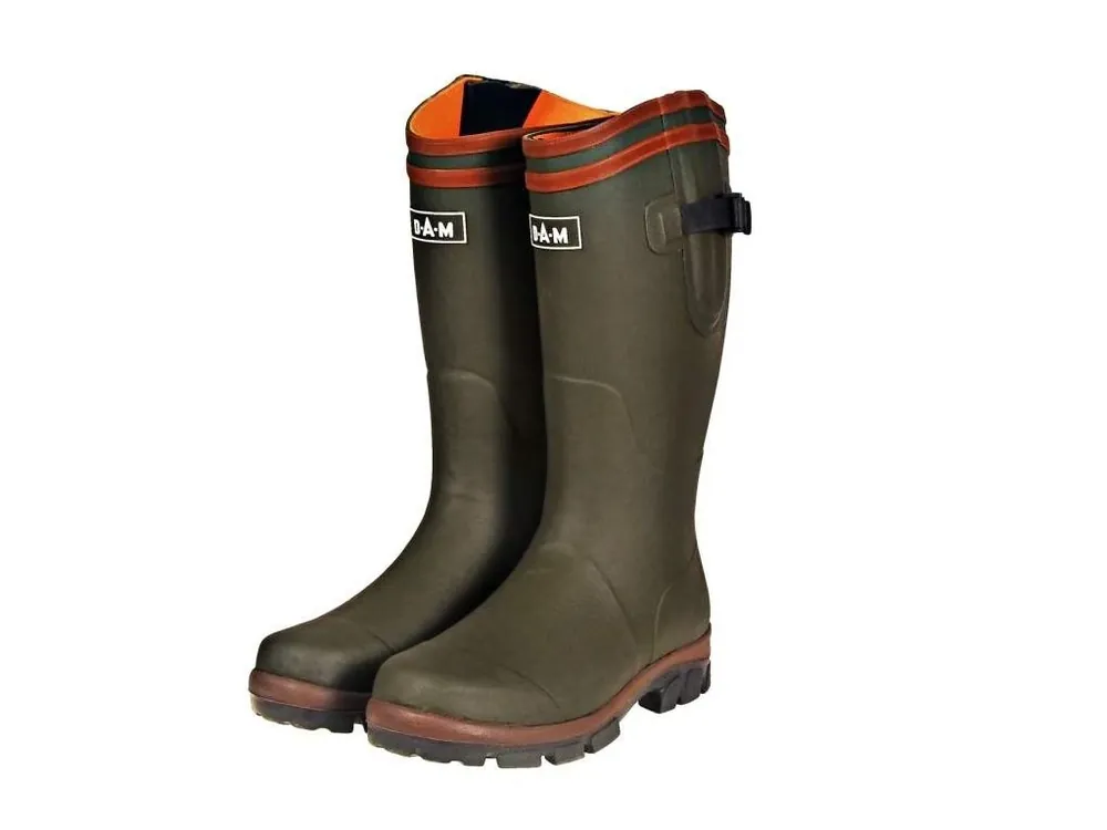 Premium - DAM Flex Rubber Boots Neoprene Lining - holinky