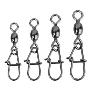 SAVAGE GEAR Karabinka s obratlíkem Eggsnap Swivel - Expresní doručení