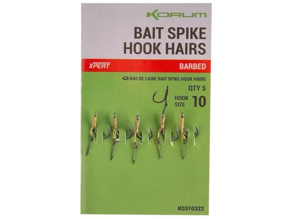 Novinka | KORUM Háček Bait Spike Hook Hairs