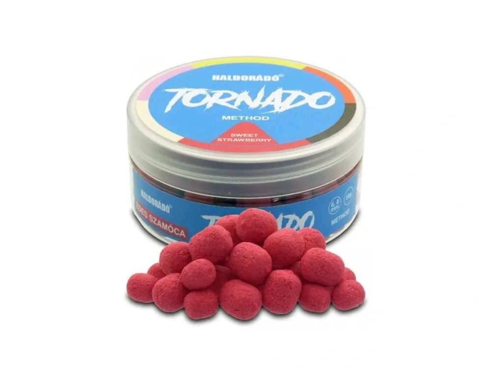 Právě dorazilo - HALDORADO Tornado Method Sweet Strawberry 6-8mm