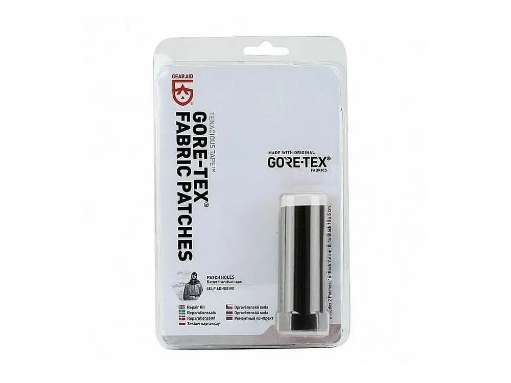 GEAR AID GTX záplaty černé - Omezené zásoby