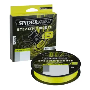 Doporučujeme | SpiderWire splétaná šňůra Stealth Smooth 8 Hi-Vis Yellow 150m