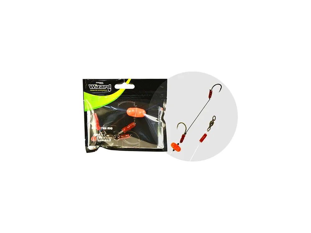 K dispozici - Wizard Sumcový návazec Monster Surface Livebait Double Monobraid Rig 6/0+8/0 Specimen