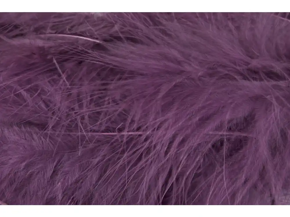 Poslední šance - Hends Peří Marabou Purple