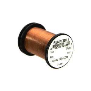 Semperfli Nit Nano Silk 50D 12/0 Copper - Novinka v sortimentu