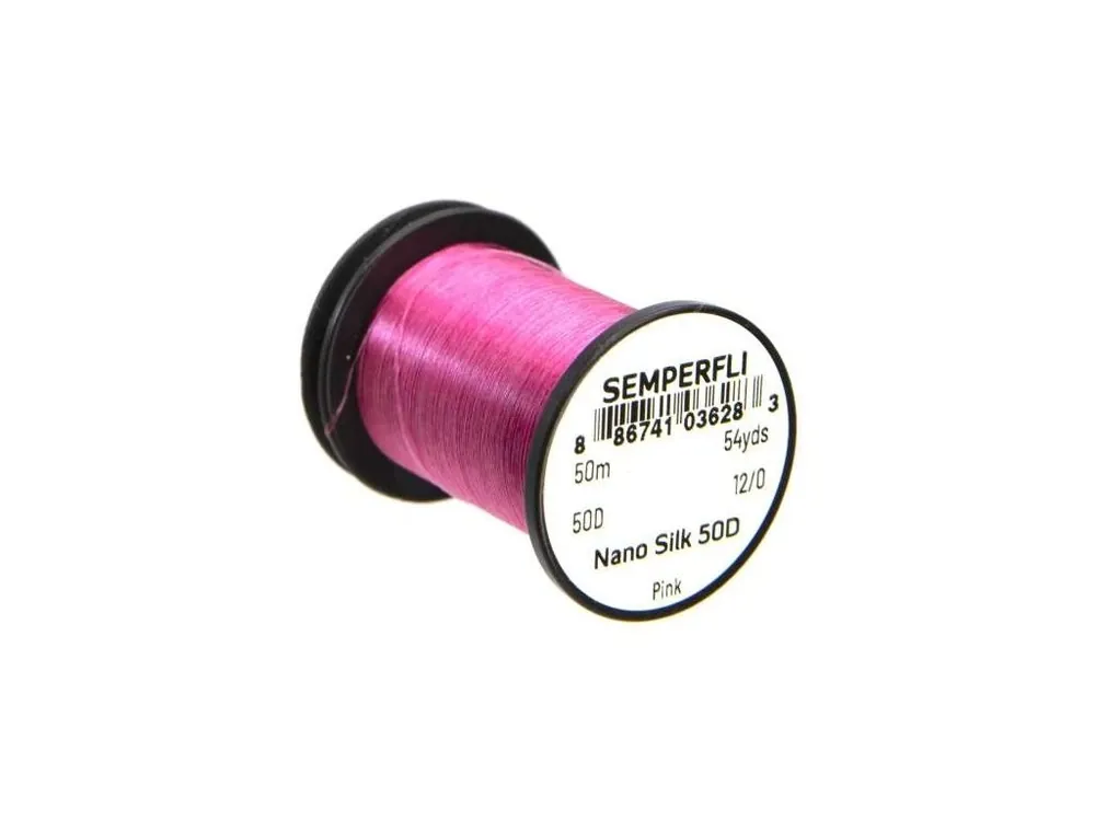 Snadný nákup | Semperfli Nit Nano Silk 50D 12/0 Pink