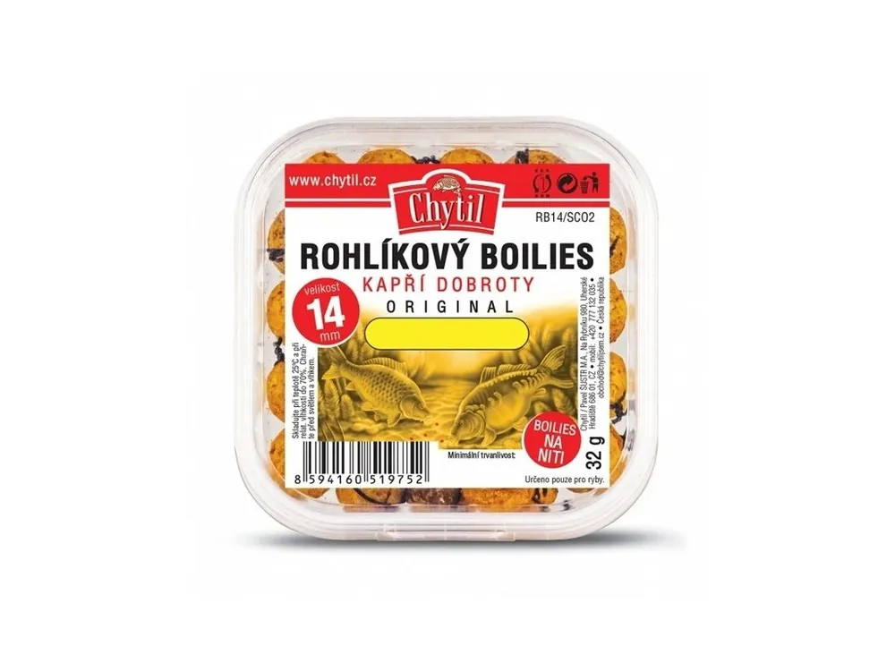 Nově v sortimentu - Chytil Rohlíkový Boilies Carp Killer