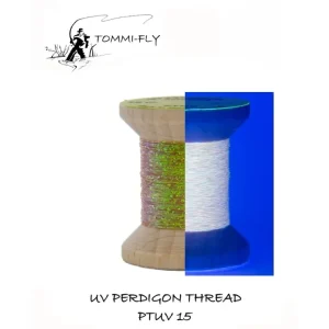 Slevy | Tommi-Fly Nit UV Perdigon Thread Dark Olive