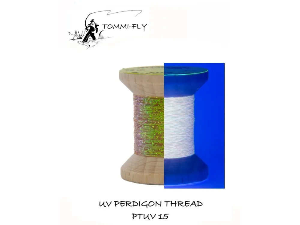 Slevy | Tommi-Fly Nit UV Perdigon Thread Dark Olive