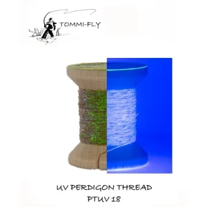 Cenová bomba | Tommi-Fly Nit UV Perdigon Thread Brown Olive