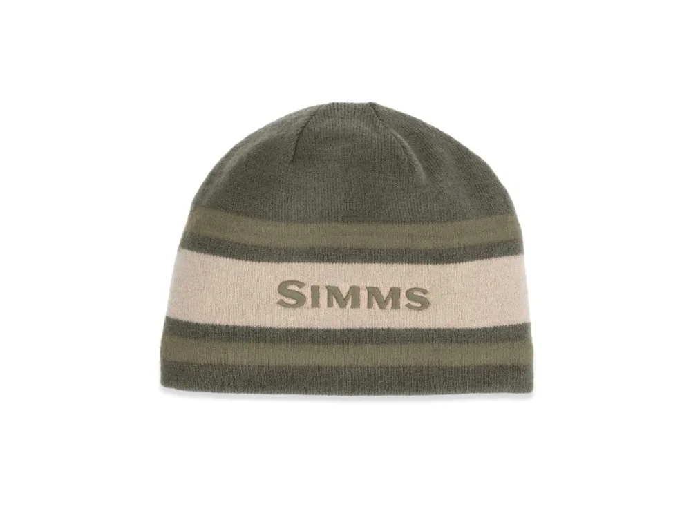 Simms Čepice Hayward Wool Beanie Dark Olive | Nenechte si ujít nabídku