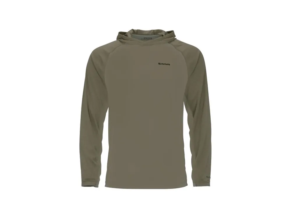 Simms Tričko BugStopper SolarFlex Hoody Willow | Výhodná nabídka