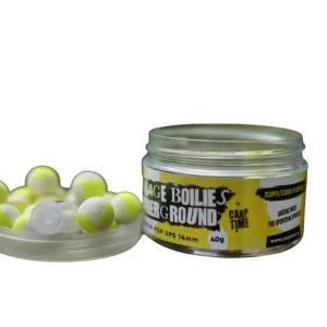G.B.U. Plovoucí Boilies Zeppelin Pop Ups Scopex Česnek N-Butyric 14mm 40g | Koupit online