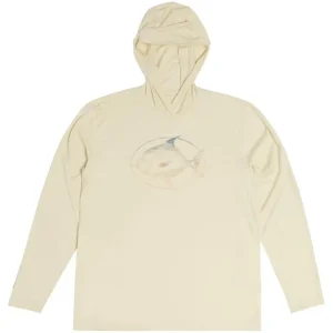 Jen po omezenou dobu - Simms Mikina Tech Hoody Artist Series Tallow Salt Catch