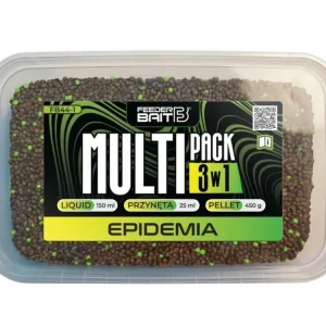 FeederBait Set Pelet + Wafters Mini Twister + Liquid Multipack 3w1 Epidemia CSL 450g | Akční nabídka