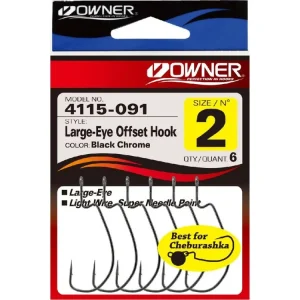 Owner háčky Large Eye Offset Hook | Nabídka dne