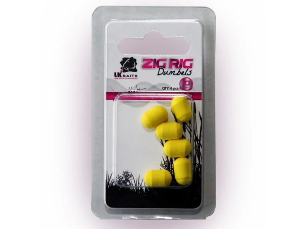 Právě dorazilo - LK Baits ZIG RIG Dumbels Pop–Up – Yellow