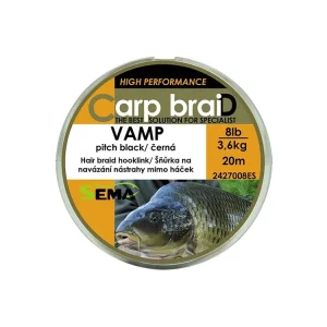 Vamp černá 8lbs 20m - Výborné hodnocení